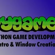 Create Games With Python Pygame Intro Window Creation
