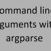 How To Use Command Line Arguments For Python Script Using Argparse