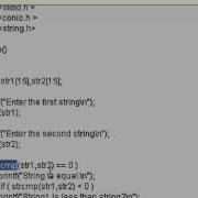 How To Compare 2 Strings In C