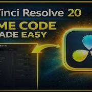 DaVinci Resolve 19 The Ultimate Timecode Logos And Watermark Tutorial