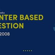 Pointers Based Question GATE 2008