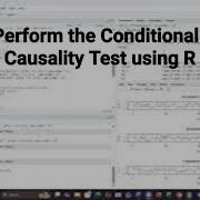 Time Series Using R How To Perform The Conditional Granger Causality Test Grangercauality Timeseries