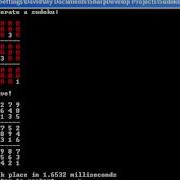 Recursive Backtracking Sudoku Solver