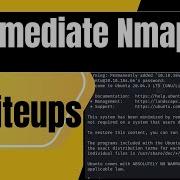 Tryhackme Intermediate Nmap Writeup