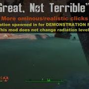 Not Great Not Terrible Scarier Geiger Counter Sounds For Fallout 4