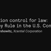 Version Control For Law Posey Rule In The U S Congress Git Merge 2019