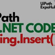 UiPath VB Net Code String Insert Function