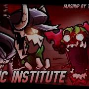 Manic Institute Madness Erect X Genocide V2 Tricky The Clown Vs Tabi Friday Night Funkin Mix
