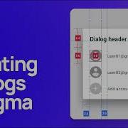 How To Design Dialog Components In Fimga Material Design Component Dialog Tutorial