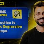 Lec 5 Logistic Regression With Simplest Easiest Example Machine Learning