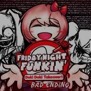 The Unfair Update FNF Doki Doki Takeover BAD ENDING