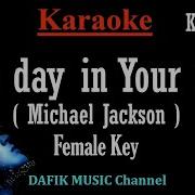 One Day In Your Life Karaoke Michael Jackson Woman Female Key G Minus One No Vocal Low Key