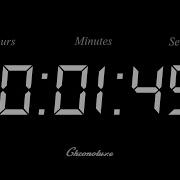1 Minute 45 Second Timer Clean And Sleek Countdown