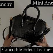 Givenchy Mini Antigona In Croc Unboxing Try On