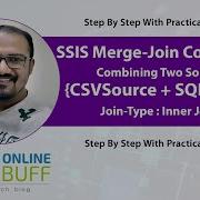 SSIS Merge Join Component With Example Step By Step