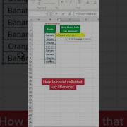 COUNTIF Function In Excel Excel