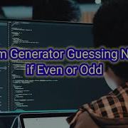 Part 12 Random Generator Guessing Number If Even Or Odd In C Programming
