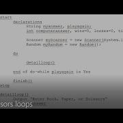 JAVA Lesson 58 Rock Paper Scissors Nested Loops