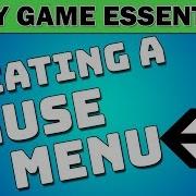 Creating A Pause Menu In Unity Unity Game Essentials