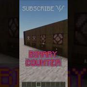 MY BINARY COUNTER With A NEW AND IMPROVED DESIGN Redstone With PsiVolt Minecraft Redstone