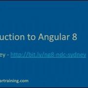 Introduction To Angular 8 Alain Chautard