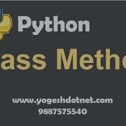 Class Method In Python Lecture 13 Hindi