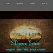 PHP Comment System Part 2 2 3 Types Mobile Devices Screen Mode