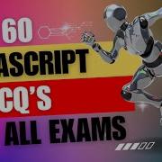 Top 60 JavaScript MCQ S Questions And Answers English And Hindi Language