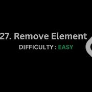 Remove Element LeetCode 27 Tamil