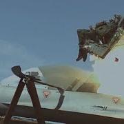 Fighter Jet Ejection Seat Slow Mo Rocket Sled Test At USAF High Speed Test Track