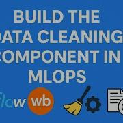 Создание компонента очистки данных в MLOps Веса и смещения Интеграция MLflow