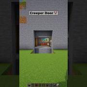 Minecraft Creeper Piston Door