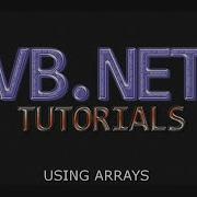 VB NET Tutorial For Beginners Using Arrays Visual Basic NET