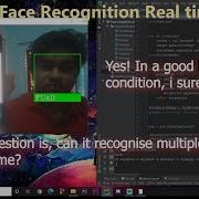 Real Time Face Recognition Using HOG Histogram Of Oriented Gradients Method