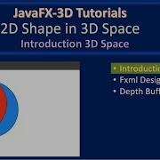 2D Shape In 3D Introduction To 3D Java FX 3D Tutorials 01