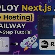 Deploy Next Js App On Railway Free Hosting Step By Step Tutorial