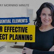 3 Essential Elements For Effective Project Planning