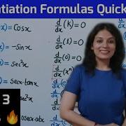 Differentiation Formulas With Trick Limits And Derivatives Class 11 Derivatives Formulas NCERT