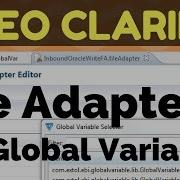 Cleo Clarify How To Use Global Variables With File Adapters