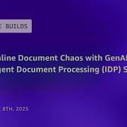 Streamline Document Chaos With GenAI Intelligent Document Processing IDP Solution