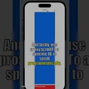ScrollViewReader Programmatic Scrolling In SwiftUI