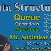 Queue Operations Algorithms EnQueue DeQueue EmptyQueue FullQueue Display Queue Data Structure