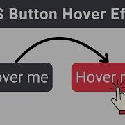 How To Add Hover Effect On Button In CSS CSS Button Hover Effect CSS Buttons