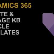 EP22 Create And Manage KB Article Templates