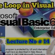 While Loop With Example In Visual Basic 6 0