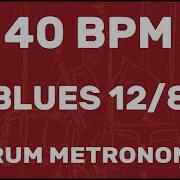 Blues 12 8 Drum Metronome Loop 40 BPM