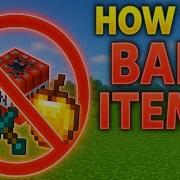 How To Ban Items In Minecraft Bedrock