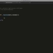 Node Tutorial Asynchronous Programming And Nonblocking I O Packtpub Com
