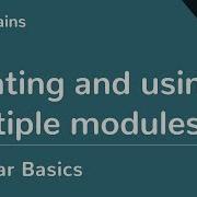 Angular 6 Basics 19 Creating And Using Multiple Modules