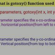 Gotoxy Function In C Language Lecture 20 Part 3 Shaka Mudasir